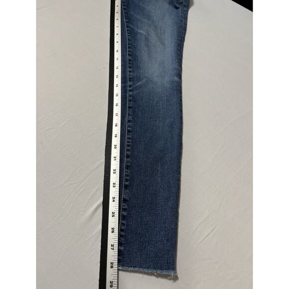 AG Adriano Goldschmied Women's 28R Legging Ankle Jeans Skinny Sexy Distressed - Picture 9 of 9